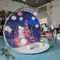 फेस्टिवल के लिए मानव आकार स्नोबॉल स्नो ग्लोब / विशालकाय Inflatable क्रिसमस ग्लोब