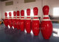 स्नो स्पोर्ट गेम के लिए बॉलिंग पिंस में OEM रेड 2 मीटर लंबा विशालकाय झटका
