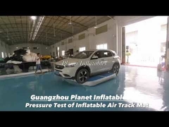 पोर्टेबल inflatable Tumbling Air Track 3x1x0.1m DWF जिम एयर ट्रैक मैट