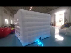 एलईडी लाइट के साथ आउटडोर डू योगा व्यायाम ऑक्सफोर्ड inflatable योगा टेंट
