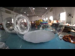 आउटडोर सिंगल टनेल inflatable बबल टेंट कैंपिंग परिवार स्टारगेजिंग किराए पर