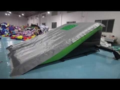 प्लेटो 0.55 मिमी inflatable खेल खेल स्नोबोर्ड स्टंट एयरबैग