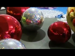 1.2 मीटर 1.8 मीटर विज्ञापन के लिए लोगो प्रिंट के साथ inflatable दर्पण गुब्बारा