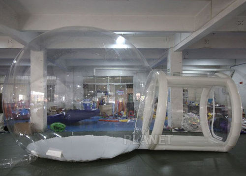 Latest company news about कैसे एक inflatable बुलबुला तम्बू आउटडोर मोबाइल होटल स्थापित करने के लिए