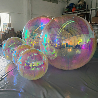 Hot Sale Party Decoration Adverting Mirror Ball Inflatable Mirror Balloon PVC Mirror Sphere