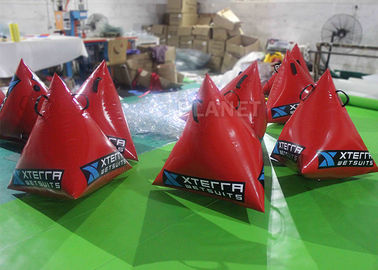 सुरक्षा लाल Inflatable मार्कर ब्यो 1M / 1.2M / 1.5M आकार आसान ऑपरेशन