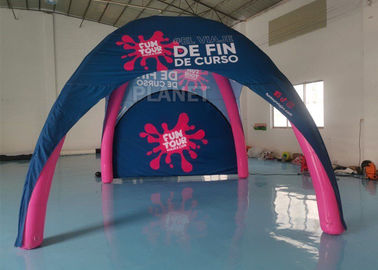 पिंक पोर्टेबल ऑक्सफोर्ड 2.5x2.5x2.3m विज्ञापन Inflatable तम्बू