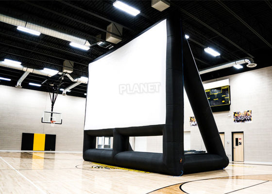 ब्लोअर के साथ वाणिज्यिक 210D Inflatable प्रोजेक्टर मूवी स्क्रीन