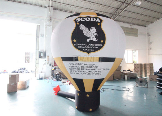 विज्ञापन के लिए लोगो के साथ कस्टम आउटडोर विशालकाय गुब्बारा विज्ञापन ग्रैंड इन्फ्लैटेबल ग्राउंड विज्ञापन गुब्बारे: