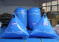विज्ञापन तैराकी Inflatable तैरना Buoy ब्लू रंग फ़िट पानी के खेल