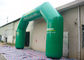 ग्रीन कस्टम Inflatable आर्क / Inflatable शुरू खत्म आर्क पवन प्रतिरोध