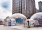 आउटडोर एकल सुरंग Inflatable बुलबुला तम्बू डबल और चौगुनी सिलाई