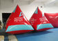 सुरक्षा लाल पिरामिड Inflatable पानी Buoy मार्करों अनुकूलित आकार EN14960 स्वीकृत