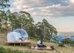 क्रिस्टल Inflatable बुलबुला तम्बू घर गुंबद 3M / 4M / 5M आकार CE अनुमोदित