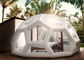 5M क्लियर बबल हाउस inflatable जंगल लॉज उबुद इग्लू बबल लॉज पीवीसी कैम्पिंग होटल टेंट इन्फ्लेटेबल बबल टेंट