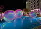 कस्टम आकार चकाचौंध रंग विशाल पीवीसी फ्लोटिंग हैंगिंग चिंतनशील Inflatable दर्पण गेंद पार्टी इवेंट सजावट के लिए