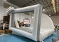 0.55 मिमी पीवीसी सफेद उछाल हाउस Inflatable फोटो बाउंसर फ्रेम दीवार