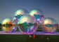 वाणिज्यिक पीवीसी चकाचौंध विदेशी Inflatable गुब्बारा एलईडी प्रकाश व्यवस्था