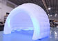 3 m सफेद ऑक्सफोर्ड कपड़ा Inflatable बुलबुला Igloo डोम तम्बू एलईडी लाइट के साथ